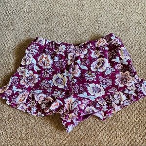 Flowy Flower Shorts